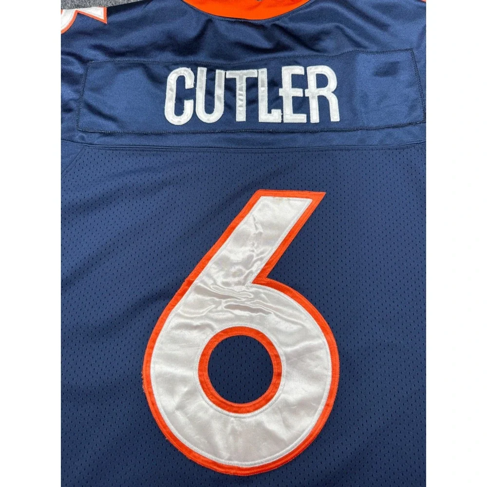 Denver Broncos Jay Cutler #6 Reebok NFL Jersey Blue Size 50